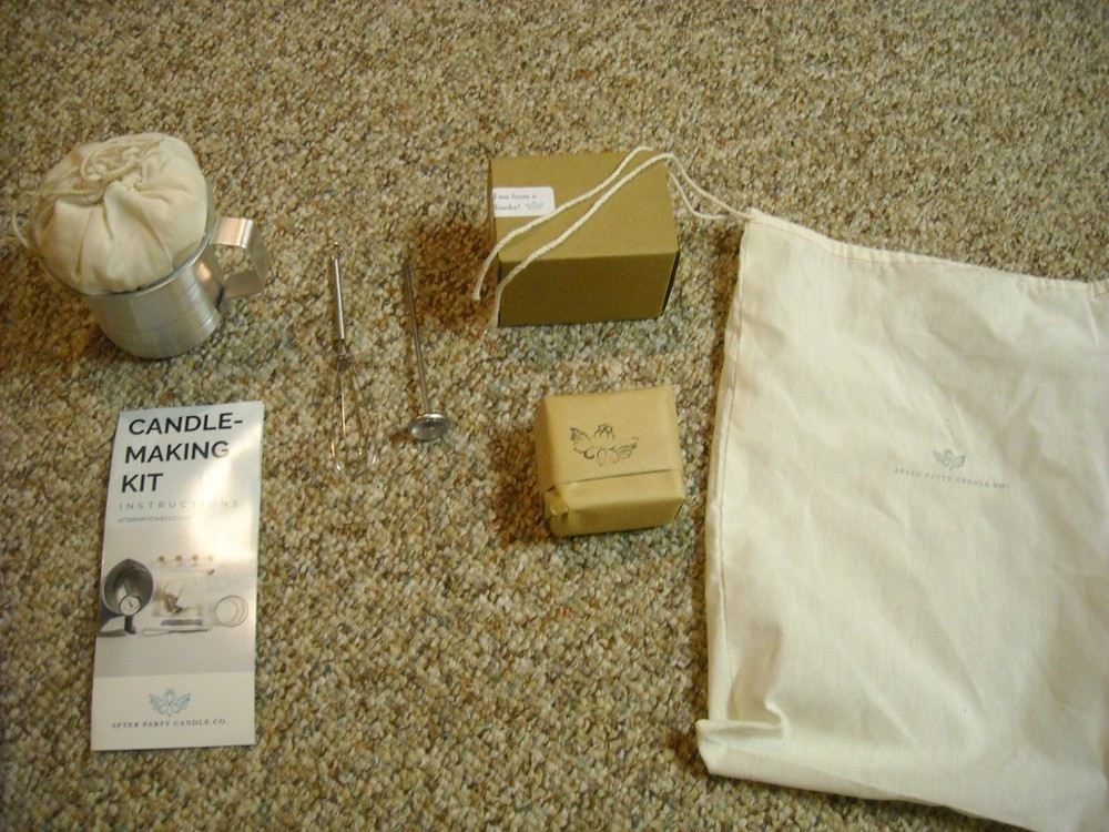 After Party Candle Making Kit including Tools and Instructions