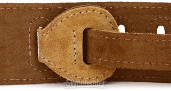 Levy's MS12 Suede Guitar Strap - Tan