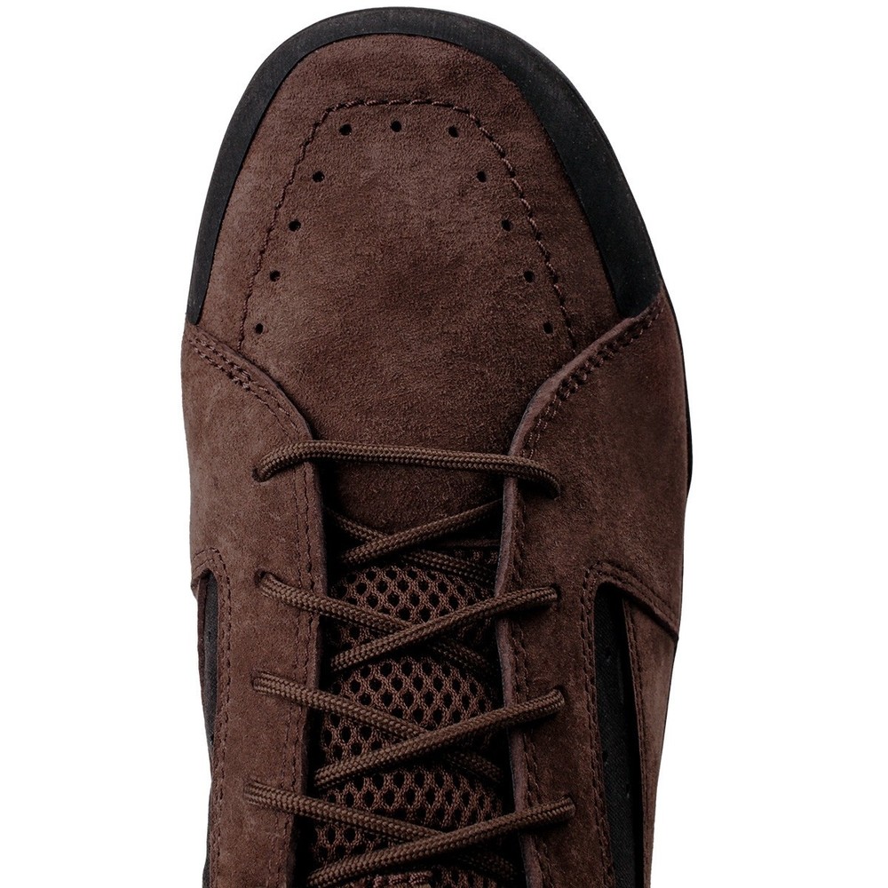 OTB Boots T-Kool #924 Mid Brown Suede Boot