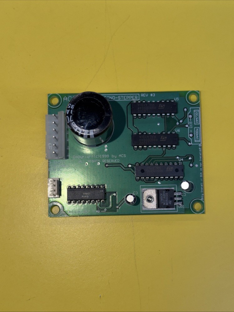 Benchmark Drill O Matic Arcade Redemption Stepper Motor PCB Board Untested