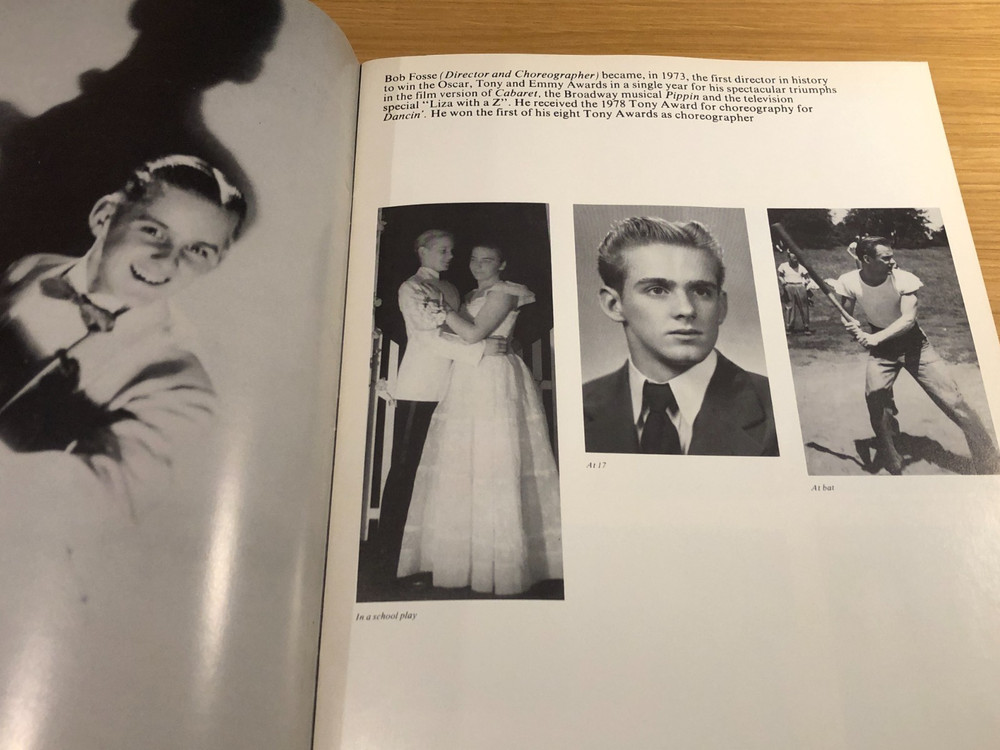 Bob Fosse’s Dancin’ – Original 1978 Broadway Program Book