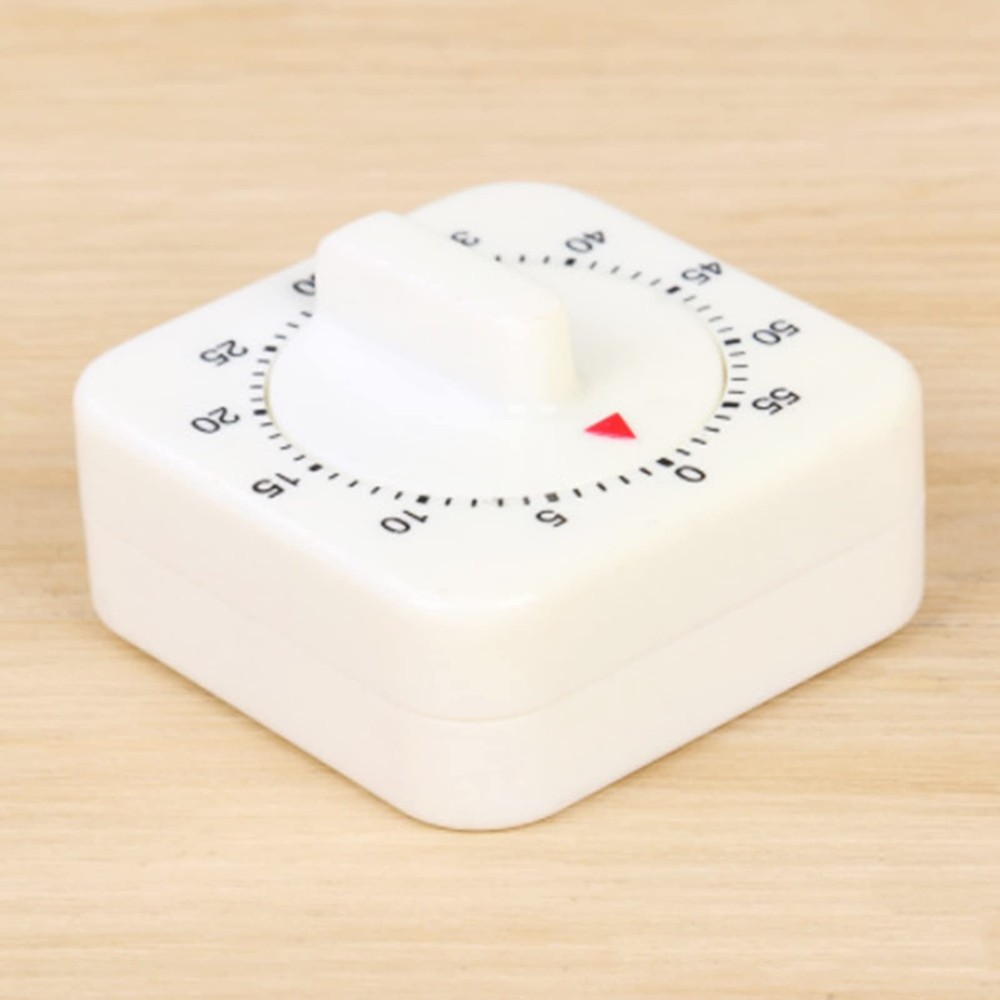 60 Minute Kitchen Timer Alarm Manual Countdown Timer for Home Baking Cooking