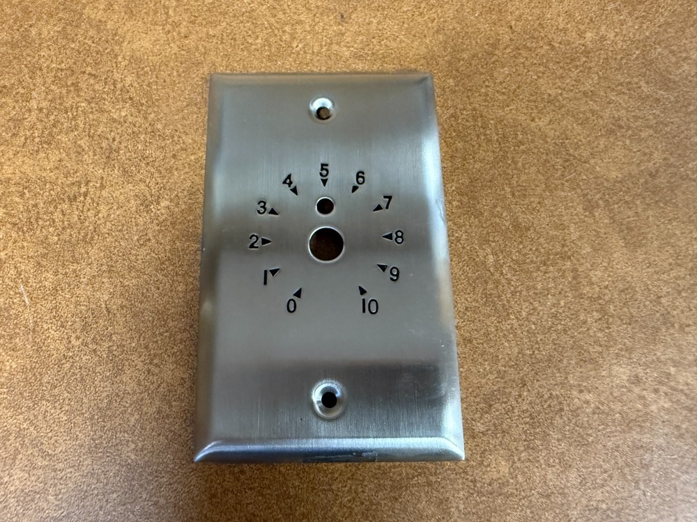 Speaker Volume Control Faceplate