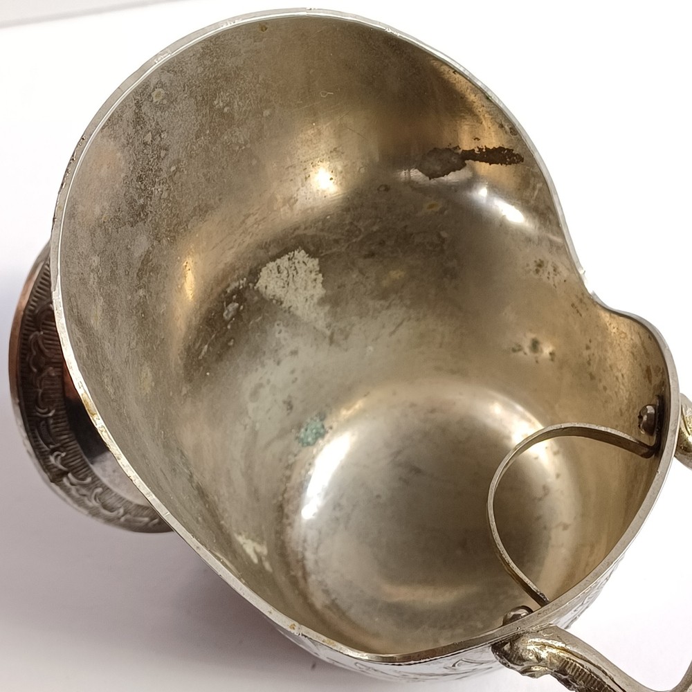 Antique Silverplated Sugar Scuttle No Scoop