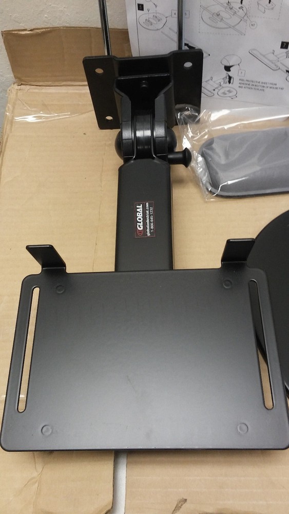 GLOBAL INDUSTRIAL Model 250966 Flip Up Keyboard Arm