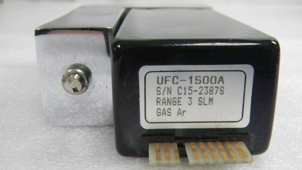 Unit UFC-1500A, Mass Flow Controller, Gas- AR, Range- 3 SLM, 1/4" M I/O