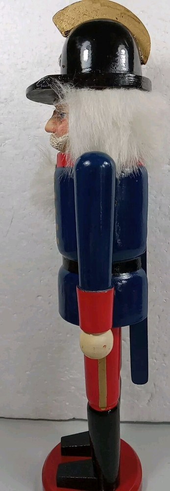 Wooden Nutcracker Blue Soldier Christmas Nutcracker 15"