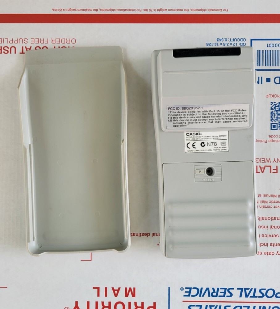 RARE Casio RM-9850Ga Plus ICON with Remote Function