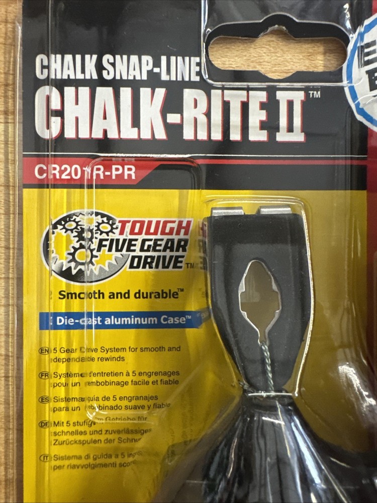 Tajima CR201R-PR Chalk-Rite II Extra Bold Snap Line