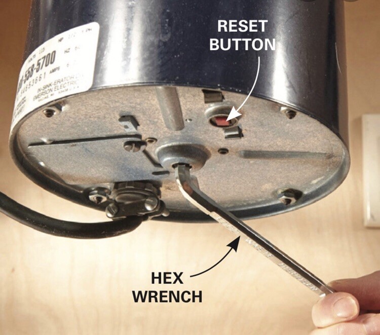 Garbage disposal tool Kitchen Sink InSinkErator Jam-Buster Pluming Hex Wrench ;)