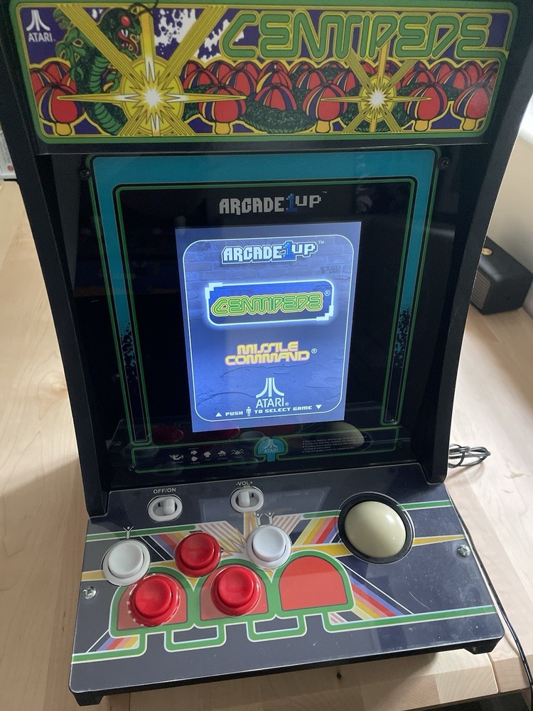 Arcade 1UP Countercade Centipede Video Game Fully Functional