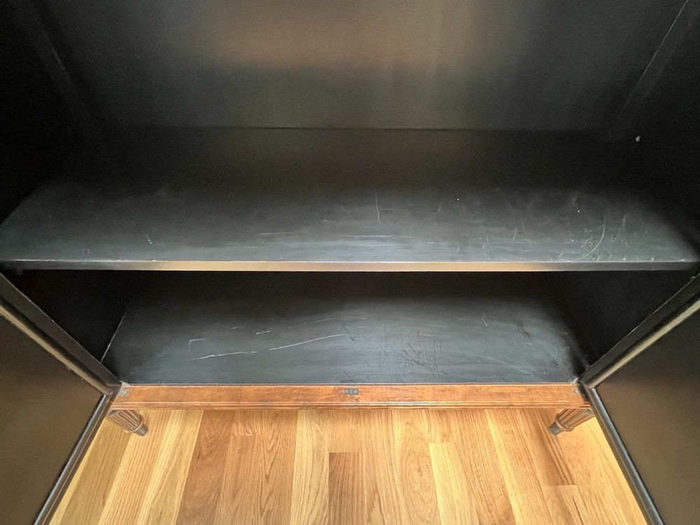 Theodore Alexander Leather Wrapped Chest Buffet