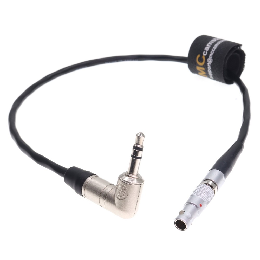3.5mm TRS Jack to 4 Pin Tentacle Sync Timecode Cable for RED Epic Gemini Camera