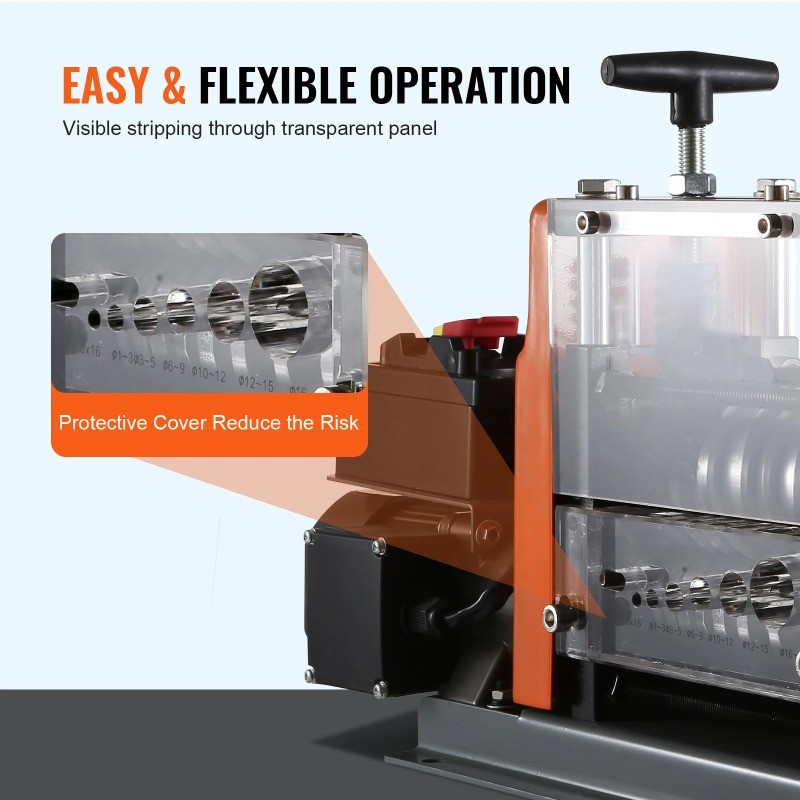 New Electric Multi-channel Wire Stripping Machine Waste Cable Stripping