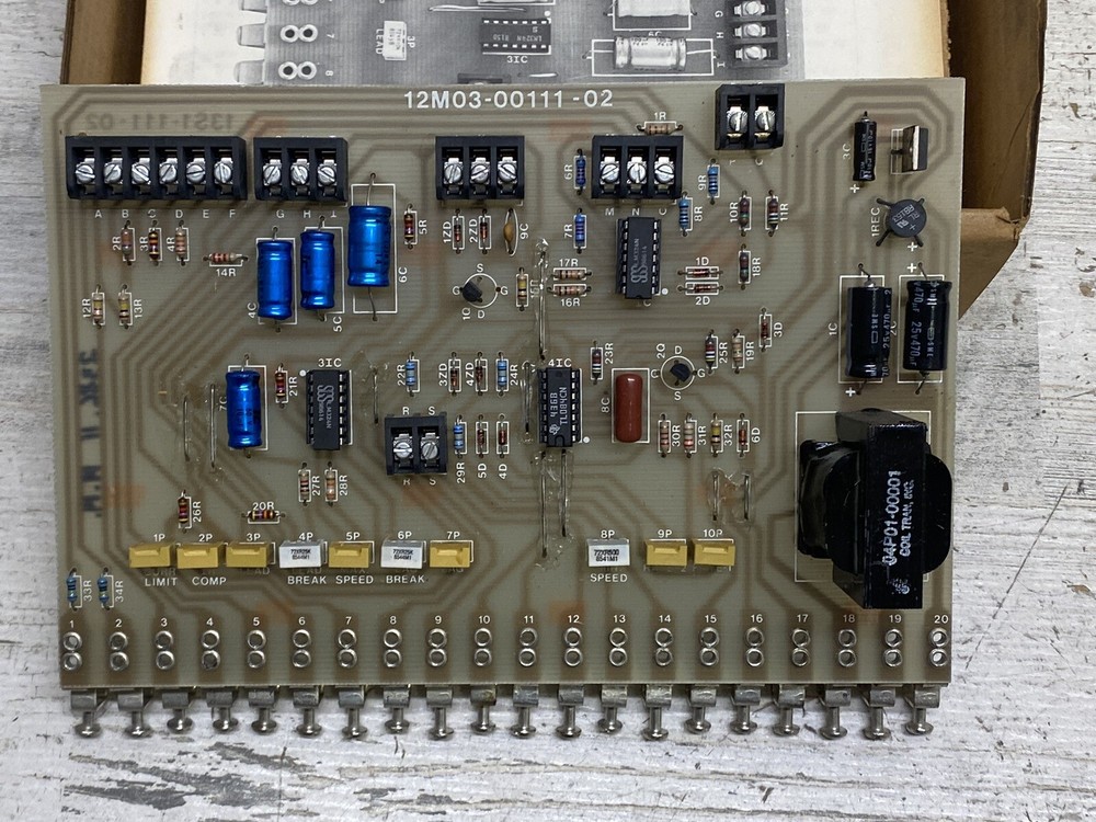 Reflex 12M3-00111-01 Voltage Sensor Relay Board New