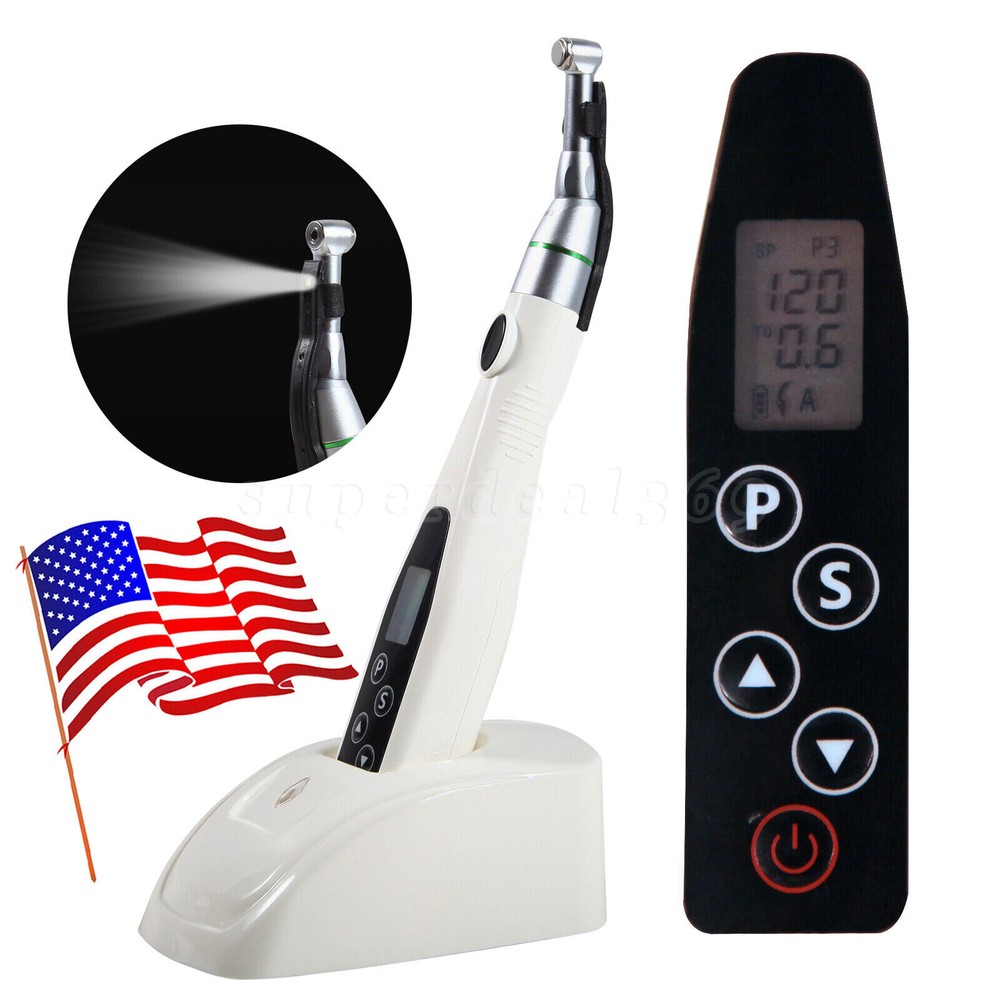 Dental Broken Root Canal File Extractor /Wireless LED Endo Motor Treatment TP