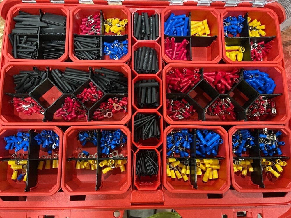 MILWAUKEE PACKOUT LONG BIN DIVIDER X 8 SEE DESCRIPTION FOR COLOR