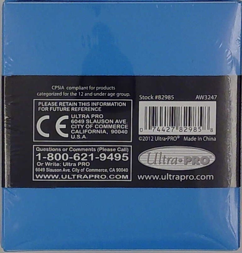 Ultra Pro Dual Small Deck Box 120 – Light Blue ULP 82985