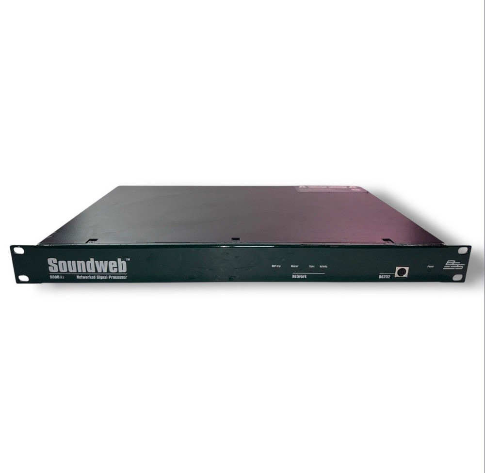 ✅ BSS SoundWeb 9008iis Networked Signal Processor *TESTED *WORKING