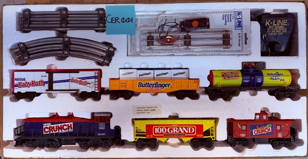 K-Line Nestle Candy 6-Unit Freight Set O-Scale WORKS (With Issue)