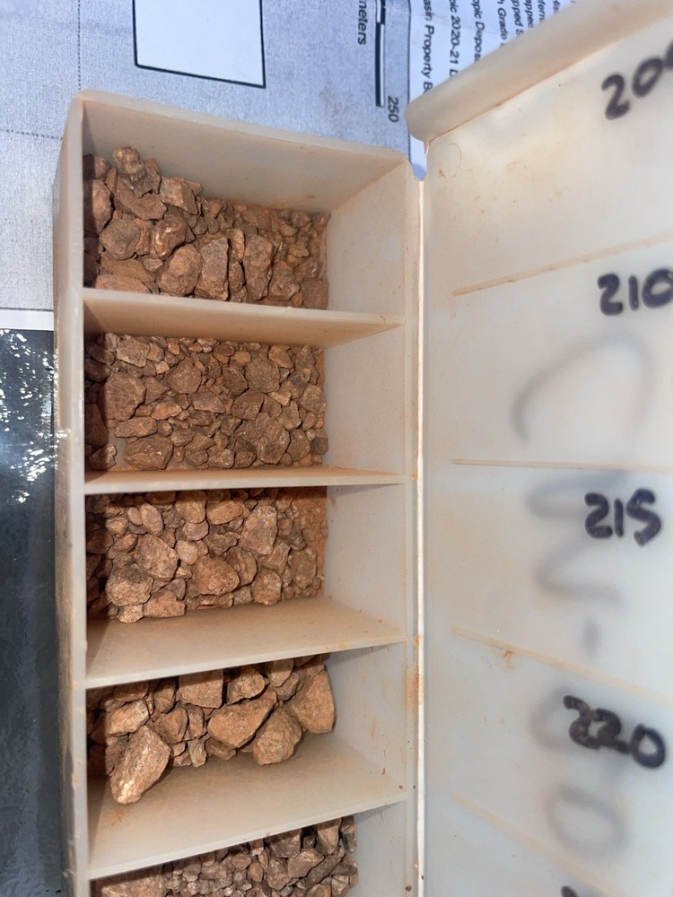 NEW ITEM 2oz DRILLING CHIP SAMPLES FROM GOLD BASIN PROJECT 2020-2021