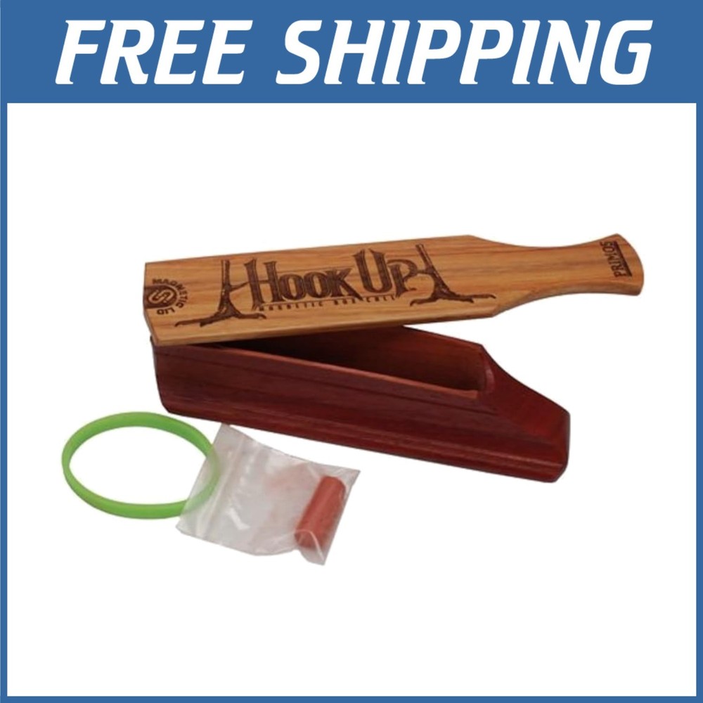 Turkey Box Call with Gobble Band-