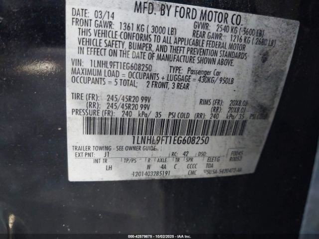 Carrier Rear Fits 10-19 TAURUS 4899473