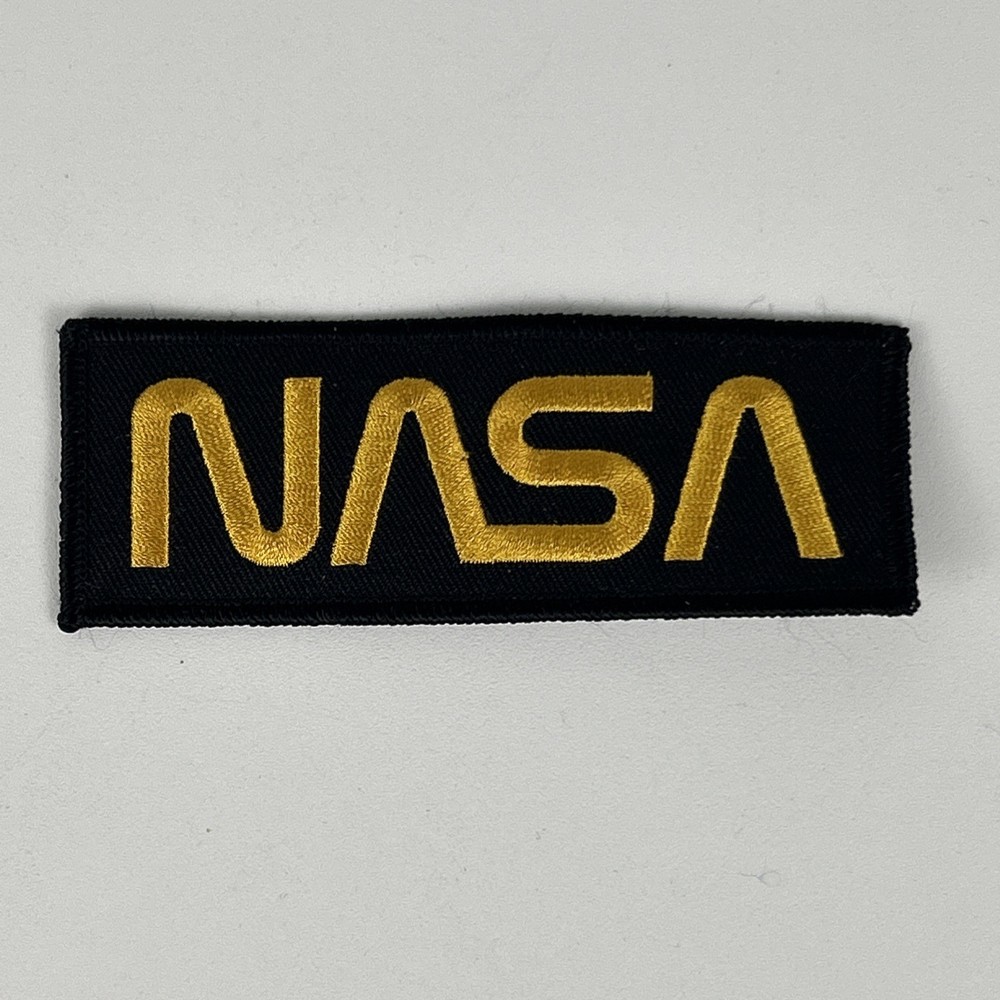 NASA APOLLO MERCURY Space Program Patch Embroidered Badge Vintage Gray B1598