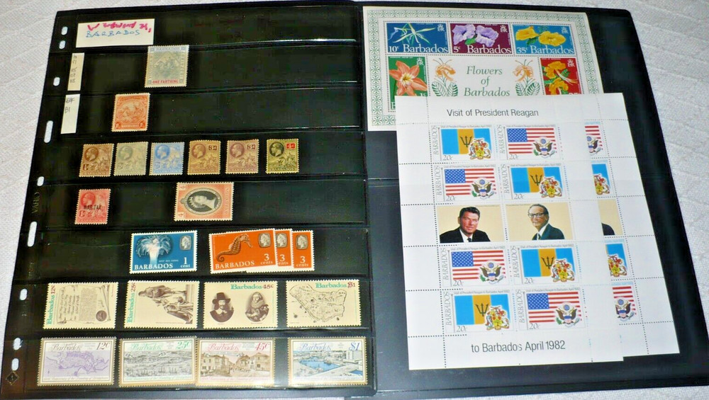 British Caribbean Stamp Collection, MNH, MH