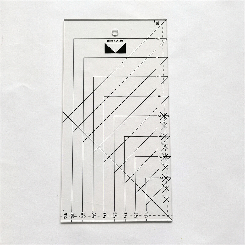 Square Squared Ruler Wing Clipper Quilting Tool for Trimming