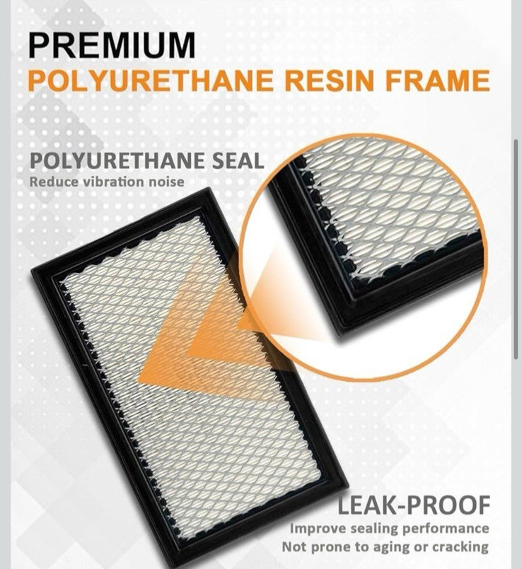 CA4309 Engine Air Filter, Replacement for Altima 2002-2018 V6 3.5L EAF201008