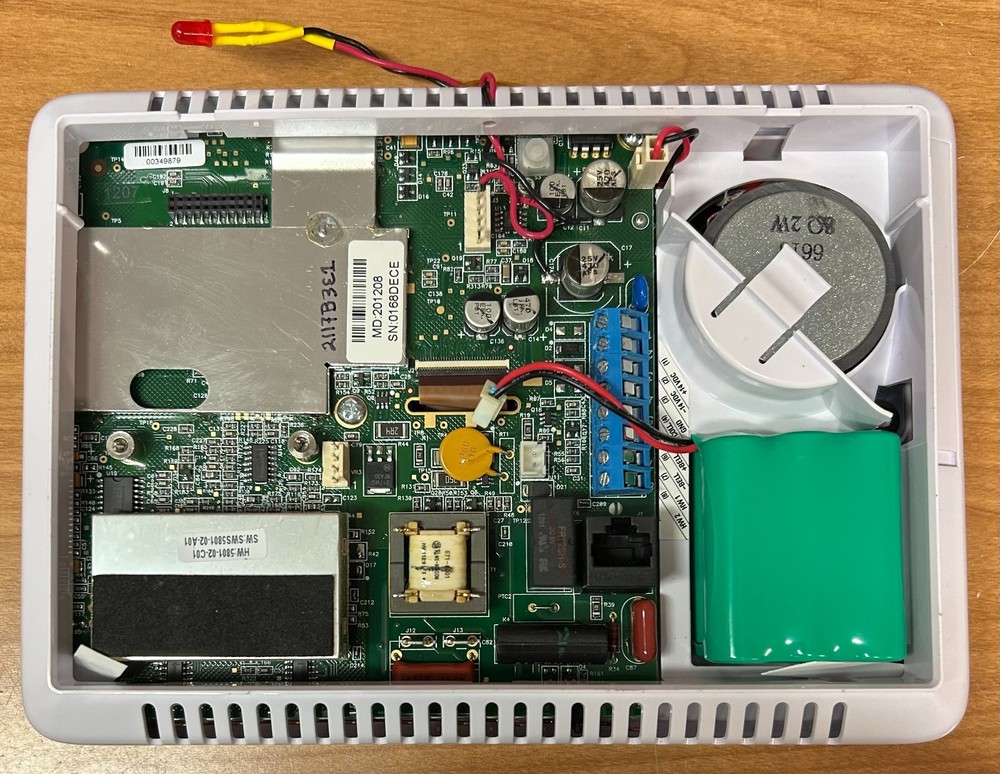 2GIG Go!Control Alarm Panel - No Backplate