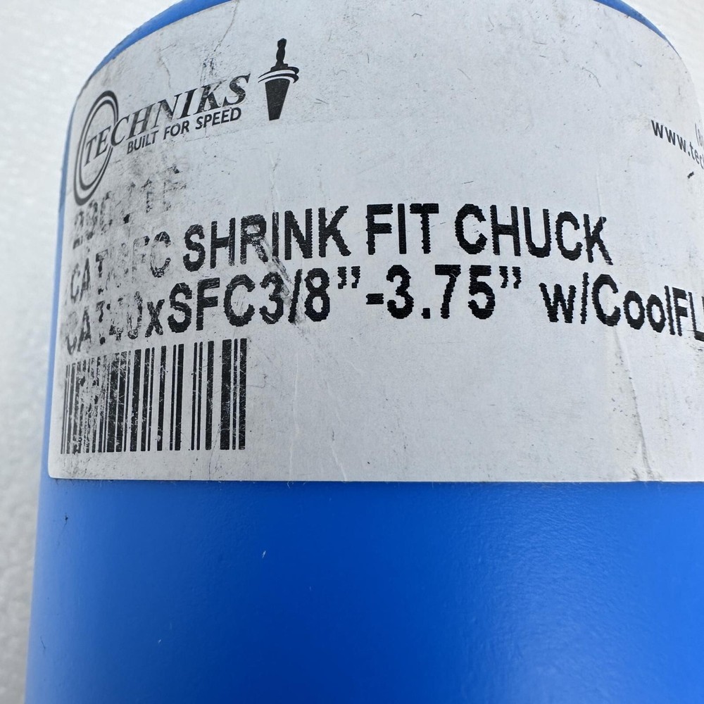 Technik Shrink Fit Chuck Cat 40 - 3/8” X 3.75”
