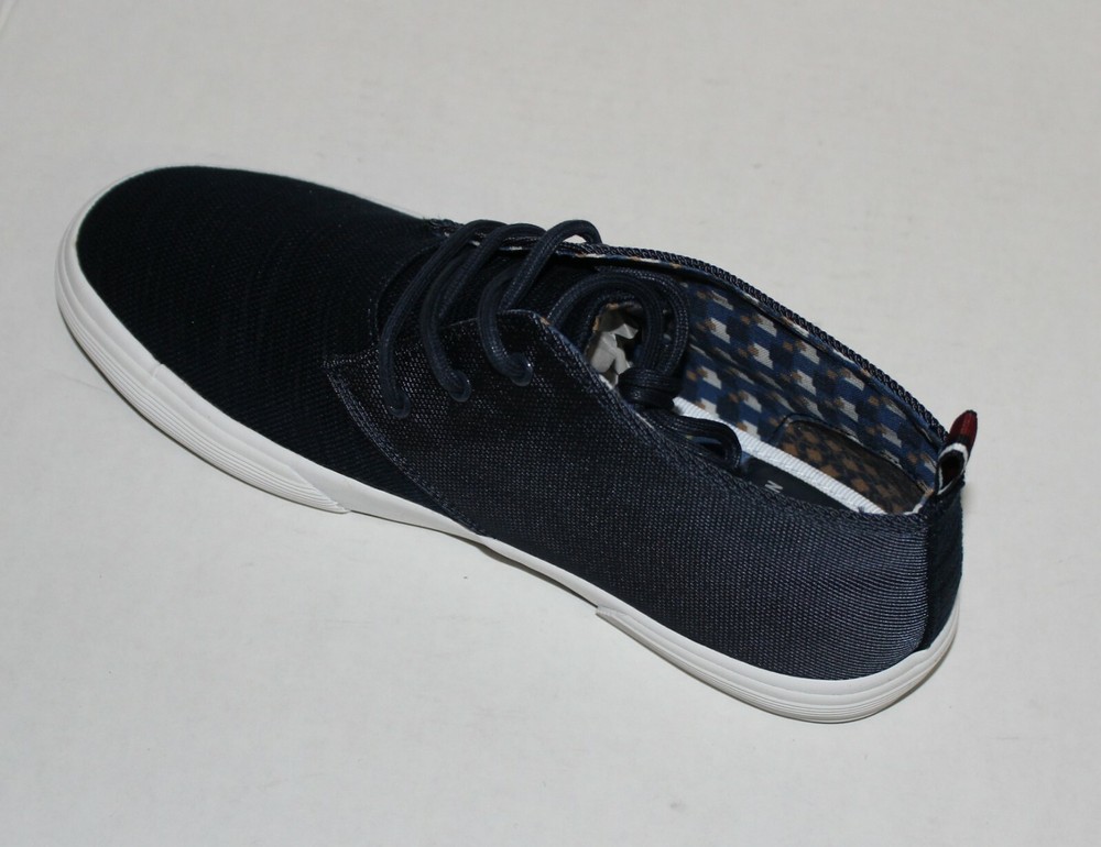 BEN SHERMAN BRISTOL NAVY CHUKKA SNEAKER