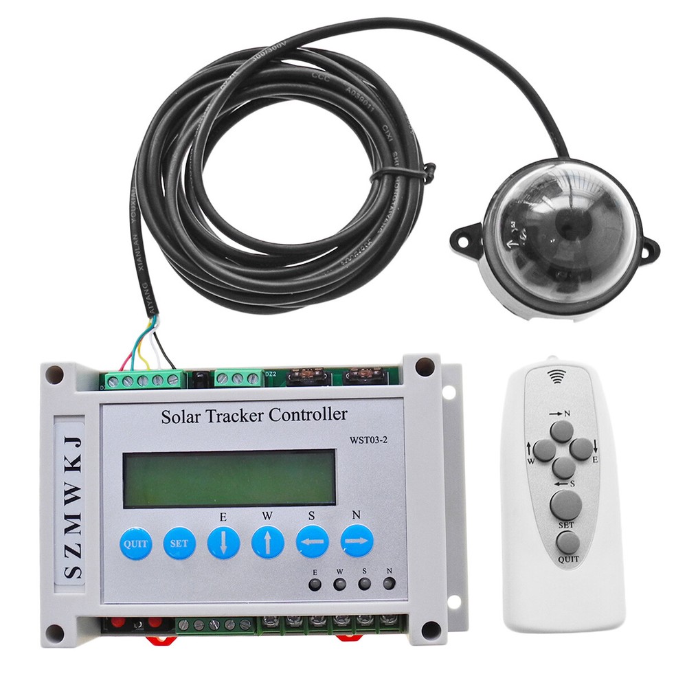 12V 6000N Dual Axis Solar Panel Tracking Tracker Controller Linear Actuator Kits