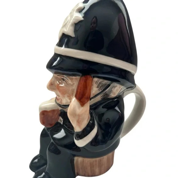 Vintage Shorter & Son Policeman Milk Jug