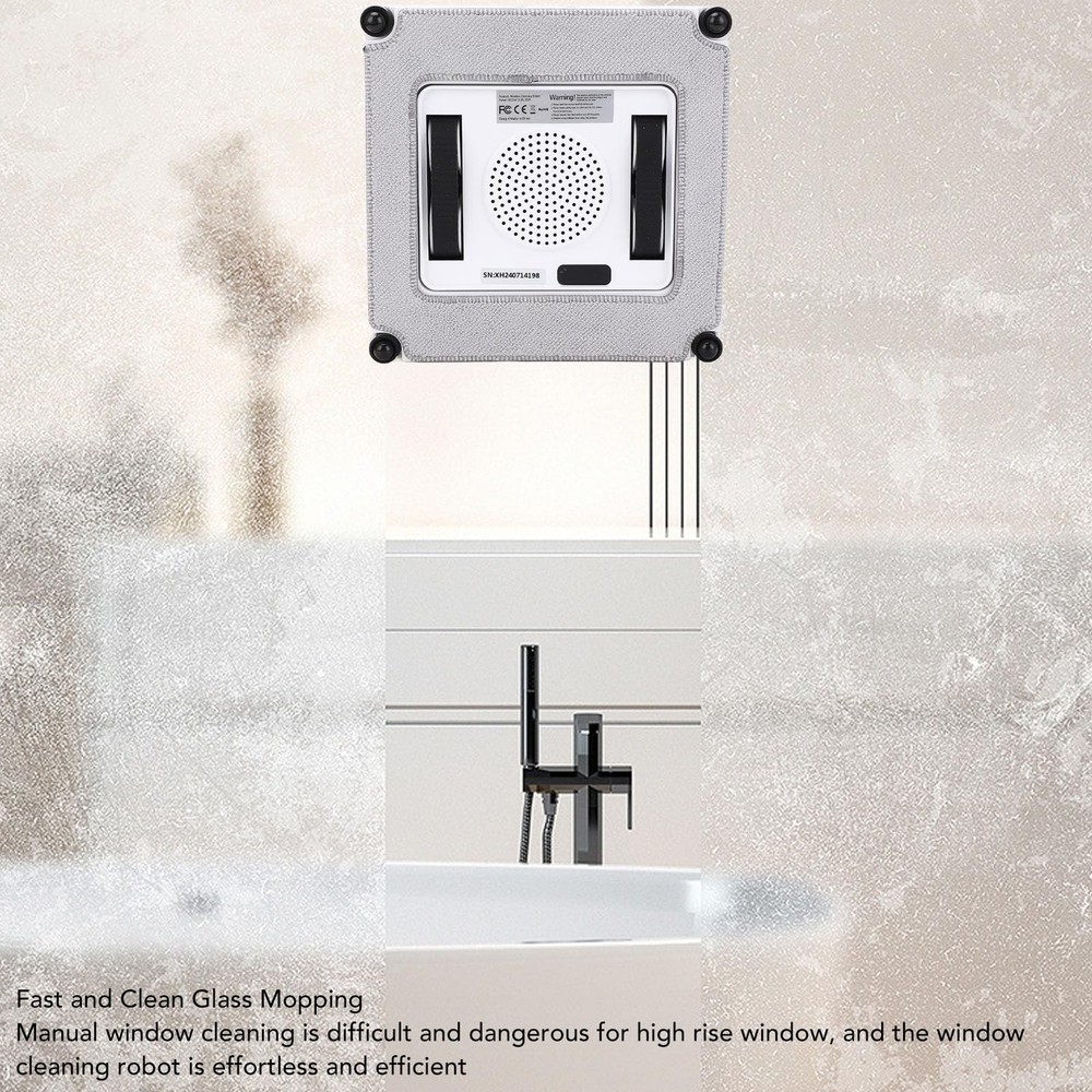 Hilitand Window Cleaning Robot, Automatic Window Cleaner 3 Smart Path Planning M