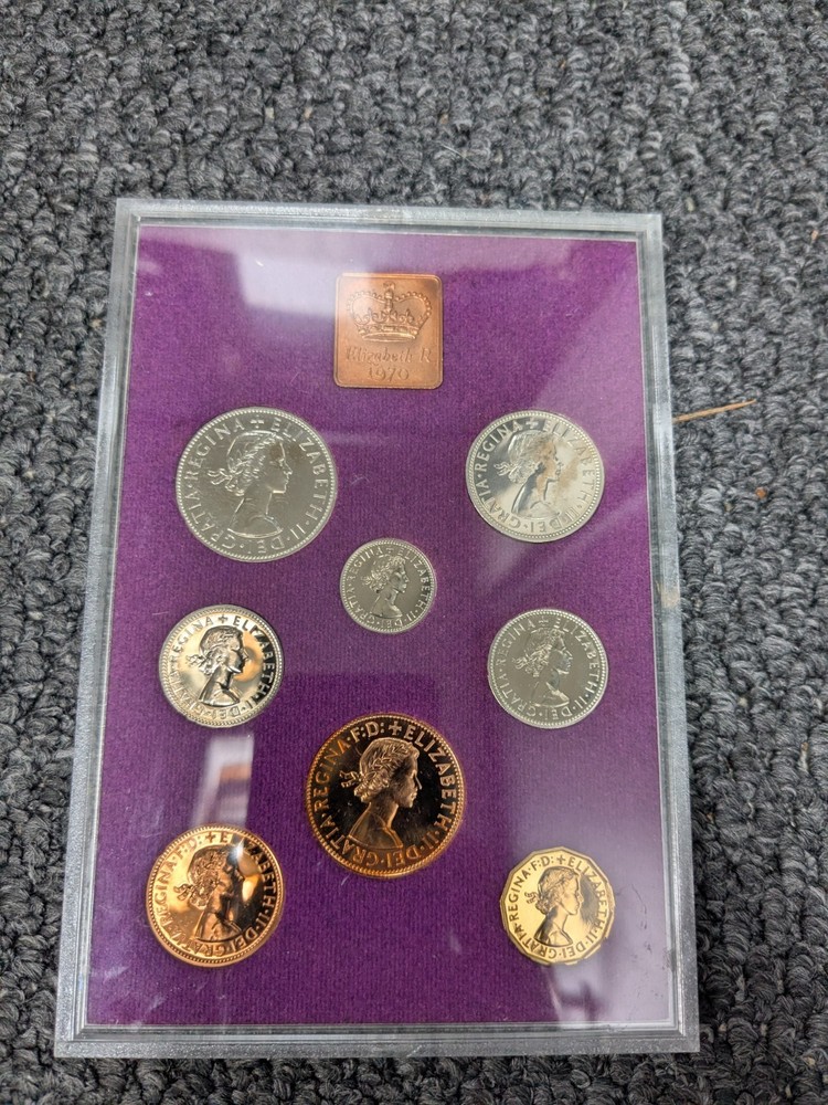 old decimal coins Set