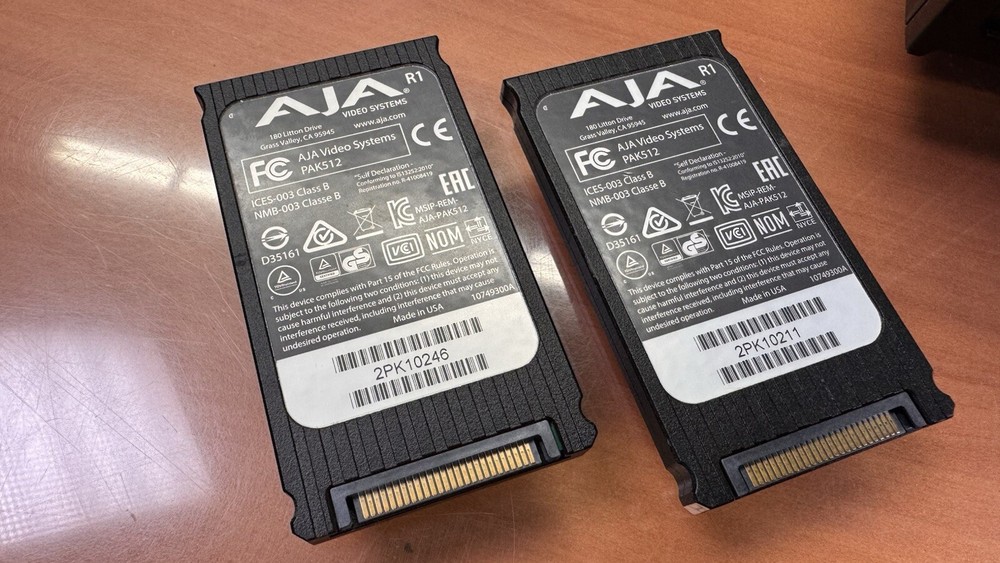AJA KiPro ULTRA. Comes with 2 PAK 512 SSD Modules