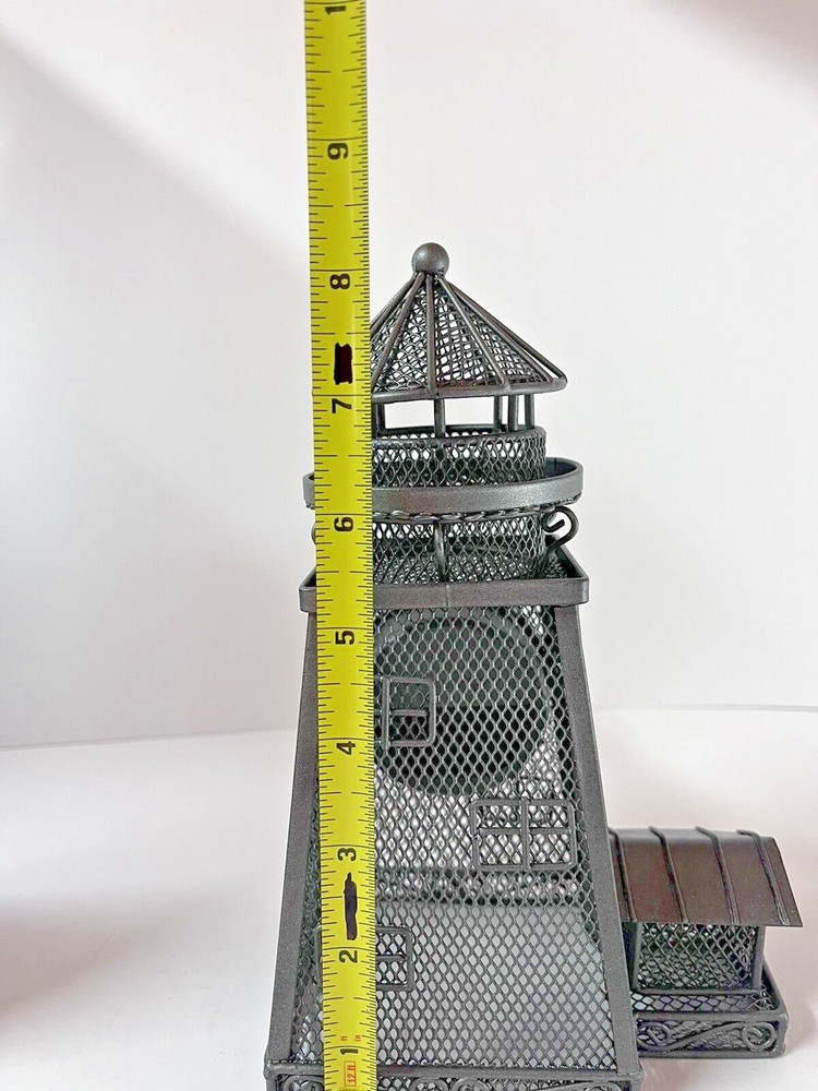 Timex Table Clock Wrought Iron Silo Barn Theme With Original Box. Tested