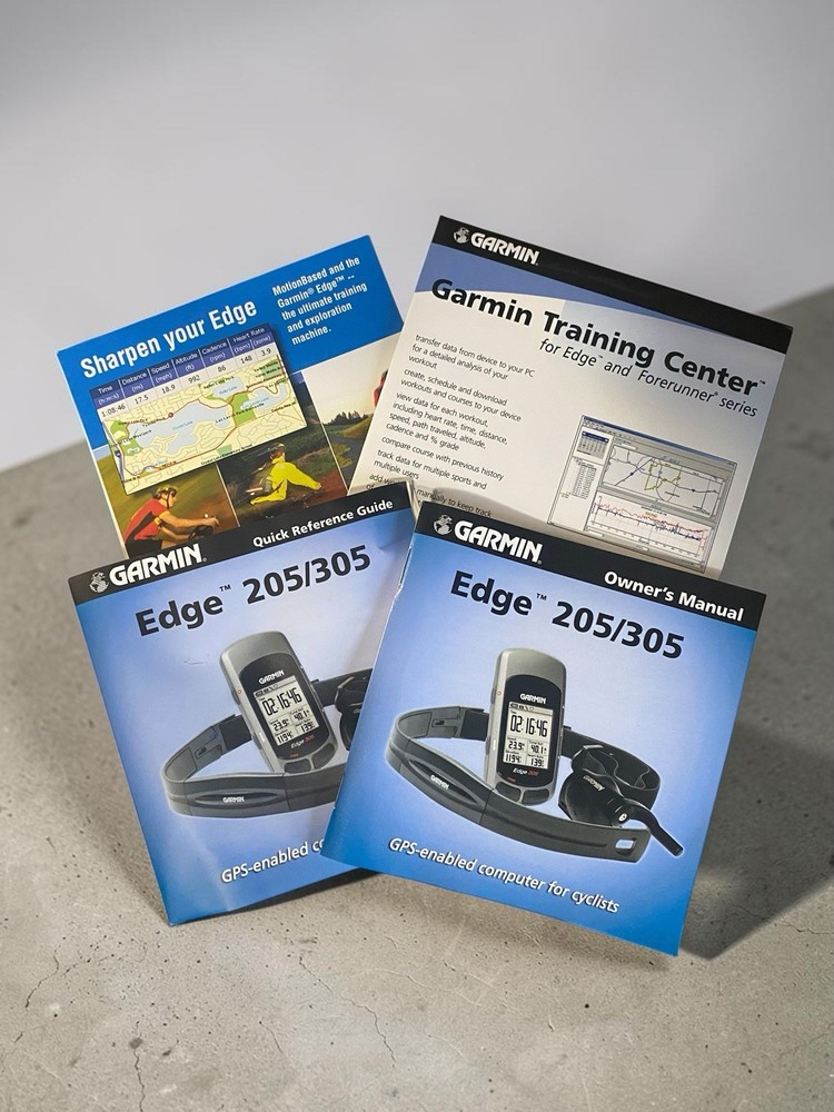 Garmin Edge 305 GPS Cycling Computer Map Navigation System Tested WORKS