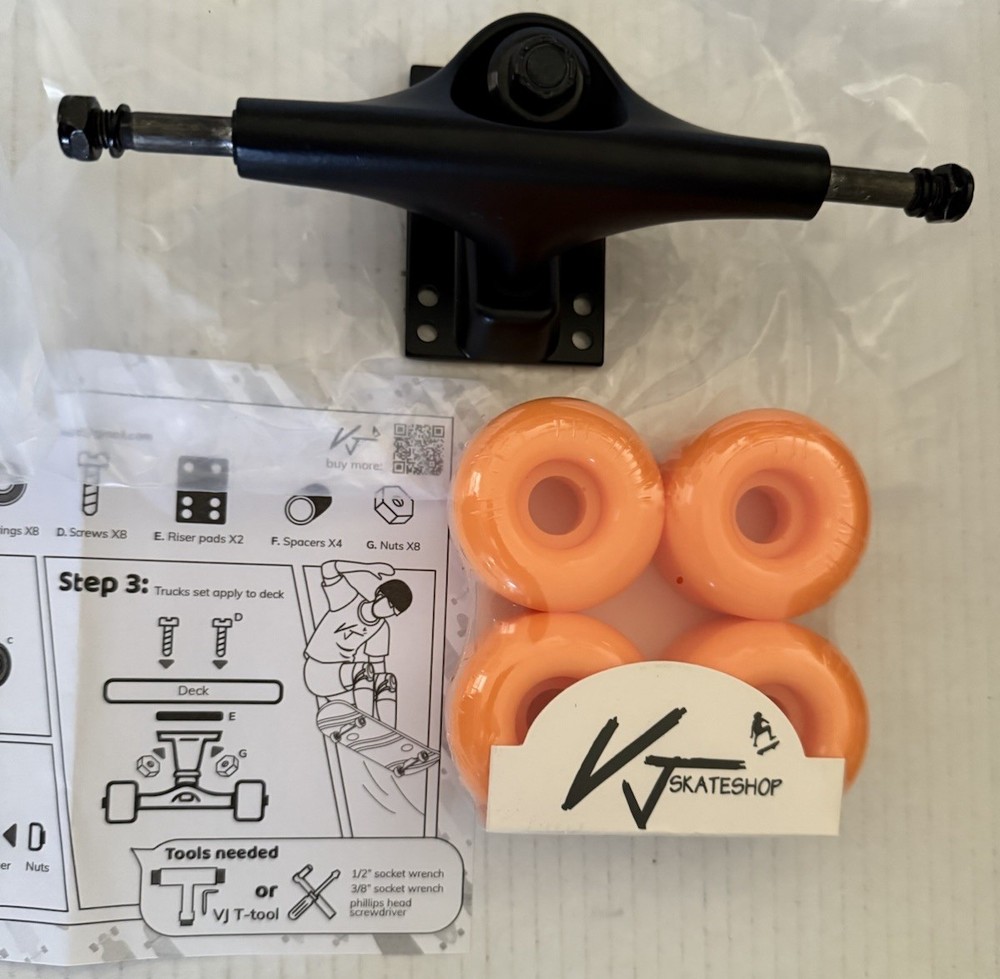Skateboard Trucks and Wheels