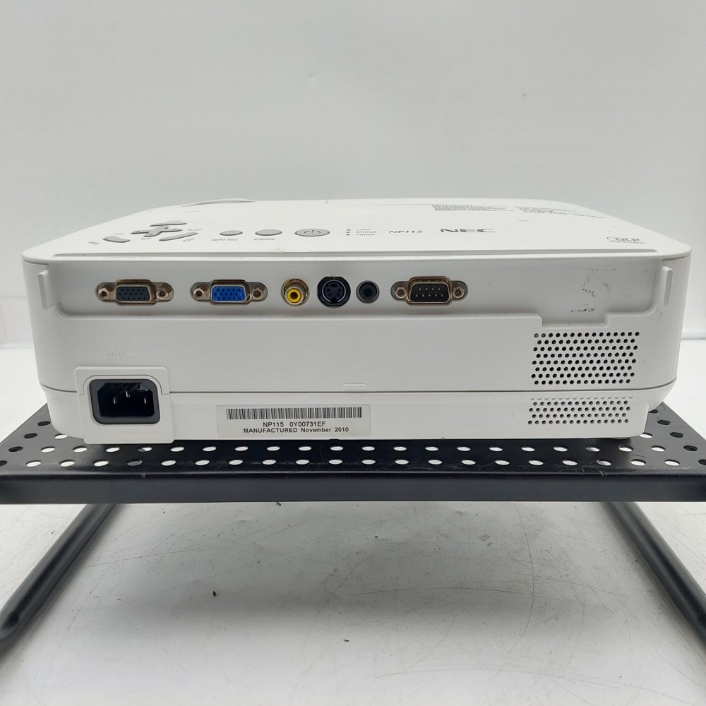 NEC NP115 DLP Desktop Projector 180 Lamp Hours