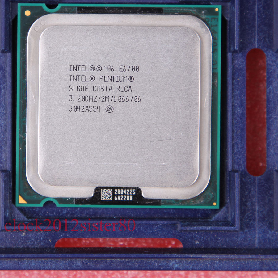 Intel Pentium E6700 3.2 GHz Dual-Core 2M 1066MHz Processor Socket LGA775 CPU