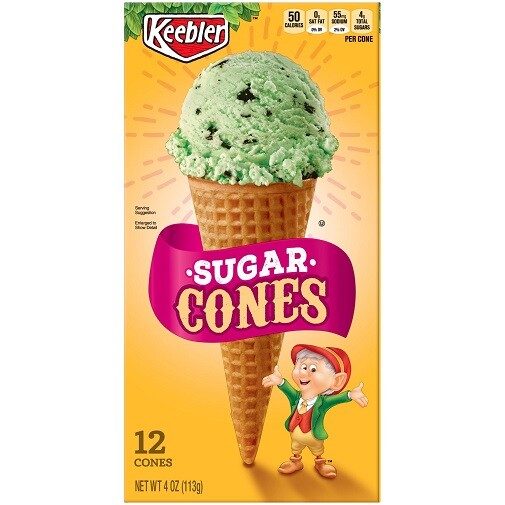 Keebler Ice Cream Sundae Sugar Cones