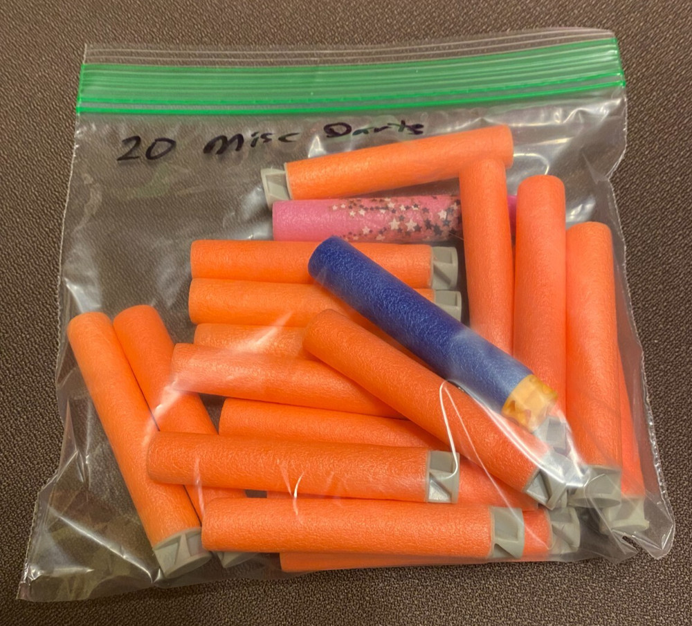 20 Miscellaneous Nerf Darts