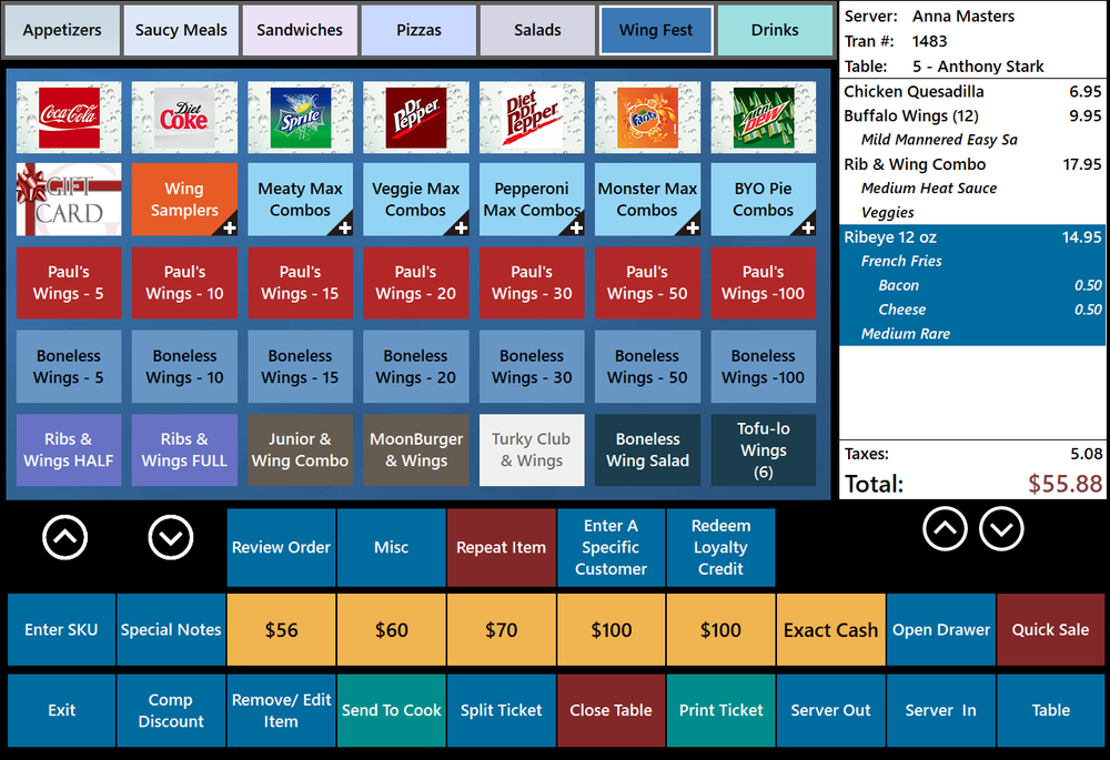 POS Business + Accounting Software W Restaurant Professional