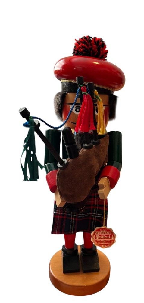 Steinbach Made in Germany Nutcracker S973 - Chubby Scottish Bagpiper