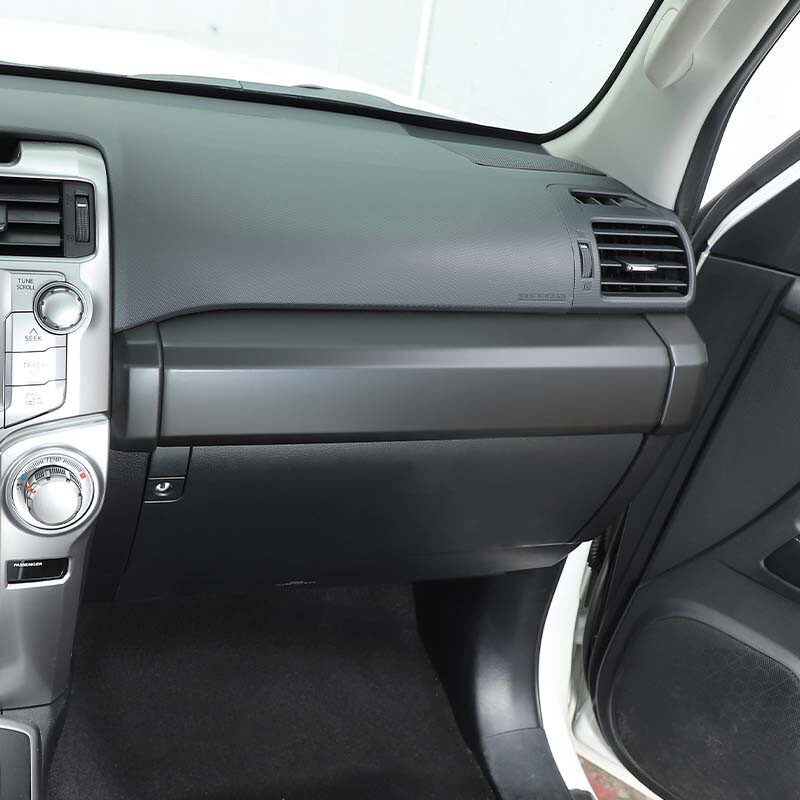 3x Co-Pilot Side Glove box handle Panel Cover Trims for 4Runner 10+ Matte Black