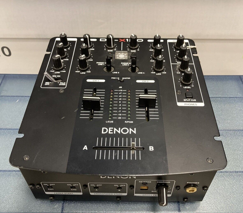 Denon dn-x120 Compact 2 Channel DJ Mixer